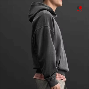 Sudadera con Capucha para Hombre Ryan Pro Gear, Diseño de Bolsillo, 100% Algodón, Tejido de Felpa, Corte Regular, Ropa Casual de Invierno - Product Image 6