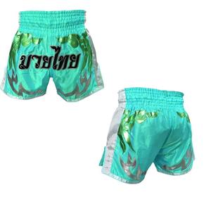 กางเกงมวยไทยสั่งทำพิเศษ คุณภาพสูง กางเกงคิกบ็อกซิ่ง MMA สำหรับการต่อสู้ ผลิตในปากีสถาน ขายส่งราคาถูก - Product Image 1