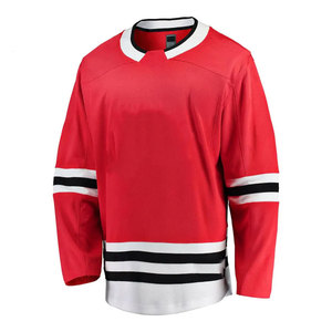 Sueur personnalisé peut être personnalisé design et logo hygroscopique sueur réversible maillot de hockey sur glace - Product Image 2