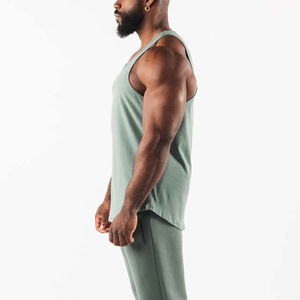 Vêtements pour hommes de grande taille Débardeurs en coton et polyester de haute qualité Débardeurs pour hommes Stringer Débardeurs pour hommes Musculation Gym Sports Muscle Wear - Product Image 5