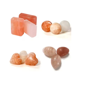 Pierres de message de sel de l'Himalaya formes différentes pierres de thérapie de message de sel de l'Himalaya - Product Image 5