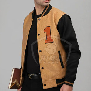 Chaqueta de Invierno de Manga Larga con el Último Diseño de Alta Calidad para Hombre, Chaqueta Letterman de Diseño Personalizado Más Vendida - Product Image 2