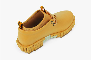 รองเท้า Bb11กันฝนเดินกันน้ำผูกเชือกรองเท้าเดินบนถนน - Product Image 3