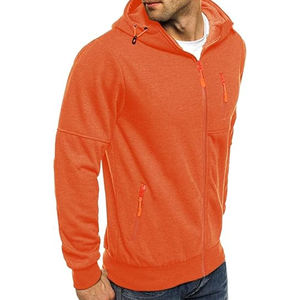 Sudadera con Capucha Personalizada Unisex Vintage Casual con Cierre, 100% Poliéster/Algodón Felpa, Bordada, Ecológica, Transpirable y de Alta Calidad - Product Image 3