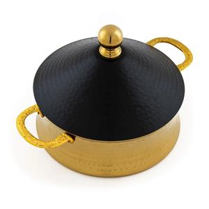 Marmite de stockage des aliments faite à la main de taille personnalisée de haute qualité casseroles isolées servant une marmite avec poignées - Product Image 3