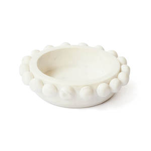 Plat à bougie en marbre blanc abordable, fabriqué à la main, idéal pour la décoration intérieure élégante, fabriqué en Inde par un fabricant artisanal - Product Image 1