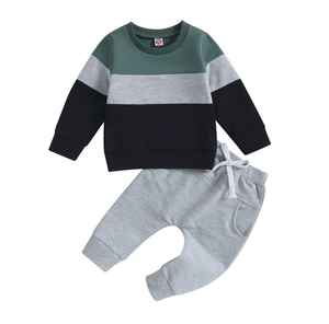 Youngsters Girls Creative Graphic And Letter Print Round Neck Sweatshirt & Sweatpants, Pattern, Perfect for Outdoor - Product Image 5