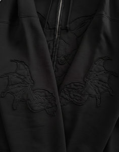 เสื้อฮู้ดดี้ซิปแฟชั่น วัสดุคุณภาพสูง พร้อมป้ายแท็ก การ์ด ป้ายปัก และงานสกรีน รับผลิตตามสั่งจากโรงงานโดยตรง (OEM) - Product Image 2