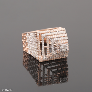 Anillo de Compromiso con Diamante Cultivado en Laboratorio D'VINS JEWELS, Oro Sólido de 14K, Chapado en Oro Rosa, Corte Brillante Redondo, Regalo para Mujer, Boda, Fiesta - Product Image 2