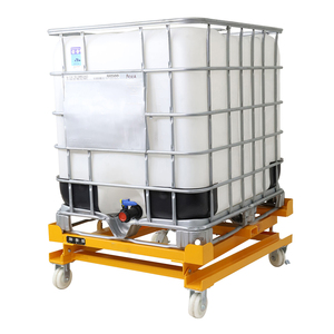 Depo/fabrika operasyonları inşaat makineleri için yüksek yük çelik IBC Bin Tilter arabası özelleştirilebilir devirme ekipmanları - Product Image 1