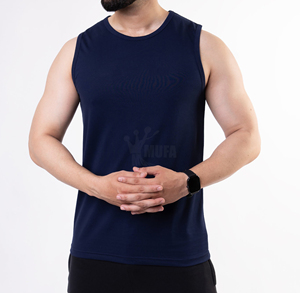 Camiseta sin mangas para hombre, chaleco holgado personalizado para Fitness, chaleco transpirable de algodón de secado rápido, chaleco colorido sin mangas para gimnasio para correr, camiseta sin mangas - Product Image 6