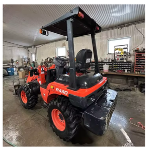 Mini-chargeuse sur pneus Kubota industrielle pour travaux de construction avec moteur IoT et godet de terrassement, vente en gros - Product Image 1