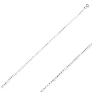 สร้อยข้อมือเงินแท้ 925 ดีไซน์เคลือบสีขาว งานฝีมือตุรกี ทันสมัย เหมาะเป็นของขวัญแต่งงาน - Product Image 3