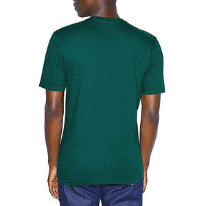Vente en Gros de T-shirts à Col V à Manches Courtes en Coton 100% Slim Fit pour Hommes - Product Image 1