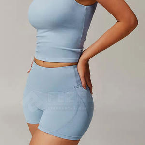 Shorts de yoga pour femmes à la mode à vendre Shorts de yoga haute performance femmes tissu anti-transpiration - Product Image 3