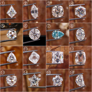 Diamant de laboratoire cultivé en laboratoire, taille hexagonale, certifié IGI, pierre lâche personnalisée 0,5~5 carats, diamant de laboratoire CVD HPHT pour la fabrication de bijoux fins - Product Image 3
