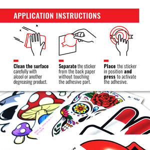 Adesivi giganti per auto con aquila tribale 24X20 cm accattivanti decalcomanie Decorative - Product Image 3