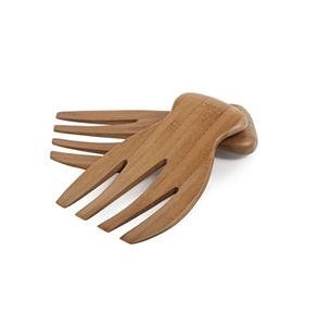 Cuchara de mano para ensalada de madera de acacia Natural, conjunto de ensaladas para mezclar y combinar - Product Image 6