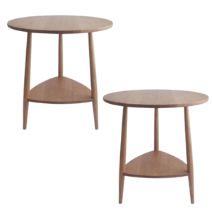 Modern Contemporary Solid Wood <b>Side</b> <b>Table</b> with Simple Design <b>Round</b> Coffee <b>Table</b> For Living Room and Bedroom Furniture - Product Image 4