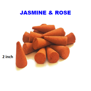 Natural Jasmine & Rose <b>Incense</b> <b>Cones</b> Wholesale Supply From Best Brand <b>Incense</b> <b>Cones</b> <b>Backflow</b> <b>Incense</b> <b>Cones</b> (Orange) - Product Image 1