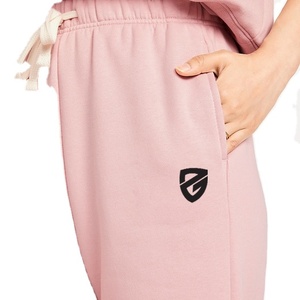 Pantalones de chándal acampanados con estampado personalizado de alta calidad para mujer, ropa de calle de invierno transpirable, Joggers, estilo frontal plano, algodón 100% - Product Image 2