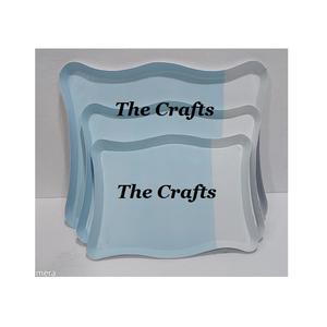 ชุดถาดเสิร์ฟอาหารดีไซน์ใหม่ล่าสุดชุดถาดเสิร์ฟชาช็อคโกแลตสองขนาด - Product Image 4