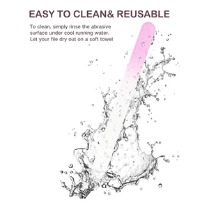 Lime à ongles professionnelle en acier inoxydable double droite mini pour le façonnage et la finition détaillés des ongles à un prix raisonnable - Product Image 3