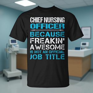 Camiseta promocional increíble para la jefa de enfermería - Product Image 3