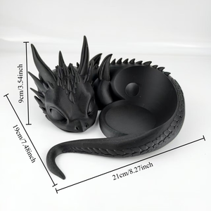 Estante para Altavoz de Escritorio con Diseño de Dragón, Impreso en 3D, Plástico Decorativo, 21x20x10 CM, Múltiples Colores, Estética Anime, Decoración Relajante - Product Image 1