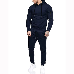 Conjunto Deportivo Personalizado de 2 Piezas para Entrenamiento, Gimnasio y Running, Unisex, con Sudadera con Capucha, de Secado Rápido, Transpirable, en Spandex/Poliéster - Product Image 4