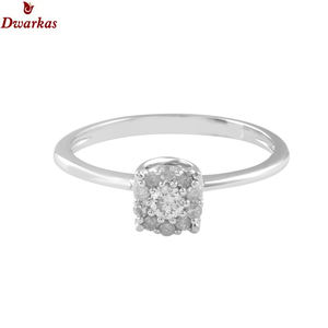 Anillos de Joyería Fina de Lujo Personalizados, Anillo Unisex de Plata de Ley con Cuarzo Rosa, Anillo de Compromiso y Boda con Engaste de Puntas, Certificado - Product Image 4