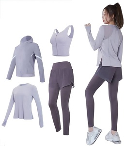 Ensemble de soutien-gorge de sport pour femme, doux, agréable pour la peau, lavable, séchage rapide, directement de l'usine, pour les tendances sportives - Product Image 3