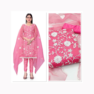 Salwar Kameez Churidar pijama mujeres indio étnico señoras vestido de fiesta Punjabi costura disponible al por mayor traje de césped - Product Image 6
