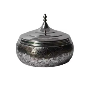 Casserole moderne en acier inoxydable avec couvercle pour le dessus de table de l'hôtel de mariage servant une marmite chaude - Product Image 6