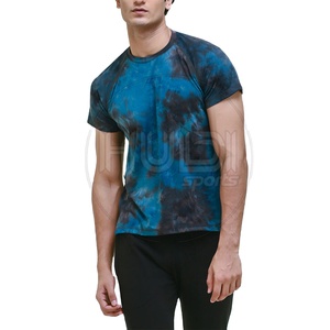 Camisetas Casuales de Moda para Hombre de Alta Calidad, con Logotipo Personalizado, Estilo Tie-Dye, 100% Algodón Tejido, 220g, Transpirables, Cuello Redondo - Product Image 6
