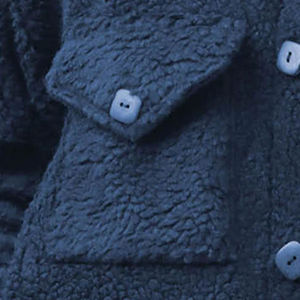 OEM Custom <b>Men's</b> <b>Sherpa</b> Fur Varsity <b>Jacket</b> with Coated Formal Design Windproof Breathable Front Logo Winter Custom Colors - Product Image 3