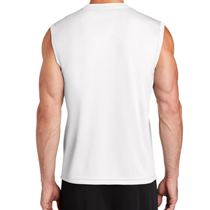 เสื้อกล้ามสำหรับผู้ชายเสื้อกล้ามสำหรับออกกำลังกายแขนกุดผ้าฝ้าย100% สำหรับออกกำลังกายโลโก้แบบกำหนดเอง - Product Image 3
