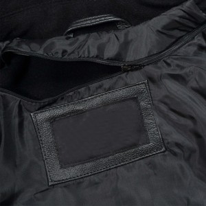 Veste universitaire en cuir de laine pour hommes à la mode de haute qualité-élégante, confortable et parfaite pour une tenue décontractée - Product Image 4