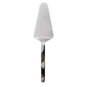 Shiny Polished Stainless Steel Luxurious Best Quality Cake Server & <b>Knife</b> <b>Set</b> - Product Image 2