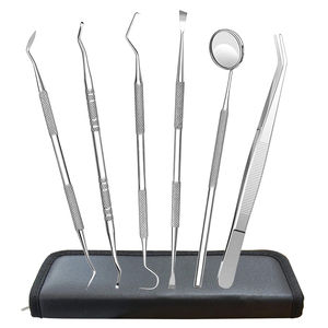 Ensemble d'instruments dentaires manuels professionnels MEDIVA ESSENCE, classe I, fournisseur pakistanais, acier inoxydable de haute qualité, qualité A+, CE - Product Image 1