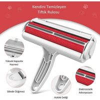 Mucit Home Gants et rouleaux en plastique portables pour l'épilation des oiseaux, des chats et des chiens avec réservoir