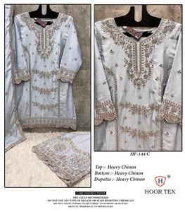 เสื้อผ้าแฟชั่นสไตล์ชนเผ่ามาใหม่ชุดสูทชินอนซาลาวาร์แบบเรียงตามลำดับปักลายและทำงานแฟชั่นสำหรับผู้หญิง - Product Image 3