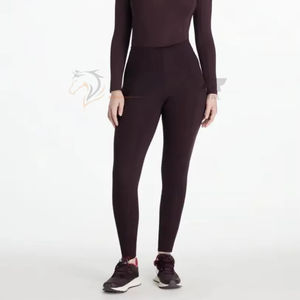 กางเกงขี่ม้าผู้หญิงใส่สบายทันสมัยเข้ารูปน้ำหนักเบาทนทานเหมาะกับการฝึกและการแสดงสไตล์ที่กำหนดเอง - Product Image 1