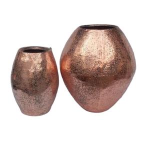 Gran oferta, florero de estilo moderno para comedor o decoración de esquina de dormitorio, jarrones de flores de Metal decorativos con acabado brillante - Product Image 3