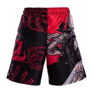 Wholesale Men MMA Shorts Lightweight Breathable Men MMA Shorts Made In Pakistan MMA Shorts <b>For</b> <b>Sale</b> - Product Image 4