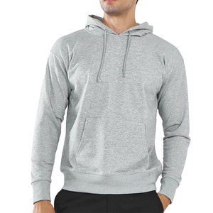 Sweat à capuche personnalisé de haute qualité avec impression 3D en relief sur le devant, logo, taille 100% coton, impression DTG unie, 300 g/m², sweat à capuche pour homme - Product Image 5