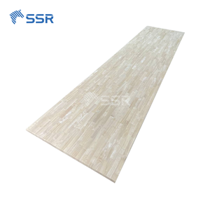 Tablero de unión de dedo de madera de caucho AA, AB de grado de alta calidad, longitud de 4500 MM, tablero laminado de junta de dedo para fabricante de escaleras - Product Image 3