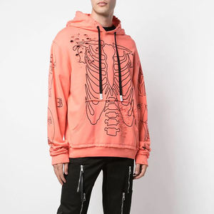 Nouveau pull à capuche surdimensionné de mode Vintage personnalisé 100% coton recadrée taille XL en détresse pour l'impression de bouffée et l'effet de décoloration du soleil - Product Image 2