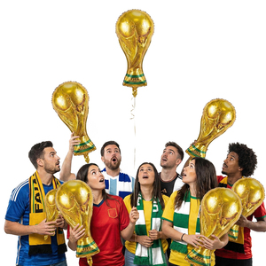 Disposable Football Theme for World Cup Decoration Kit 58 Pieces Latex Decorations Supplies for Graduation and Thanksgiving - Product Image 5