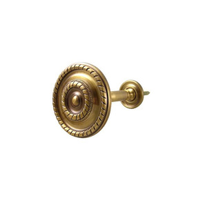 Modern Vintage Design Antique Bronze Brass Tie Back Metal Curtain Holdback Antique Satin Brass On Wholesale Supplies - Product Image 5